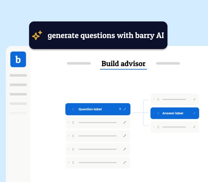 Build questions and answers
