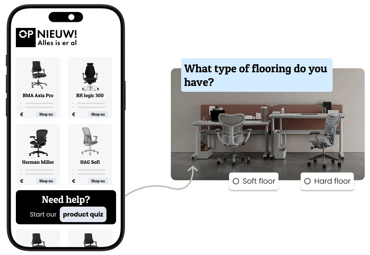 Magento Product Quiz Hero