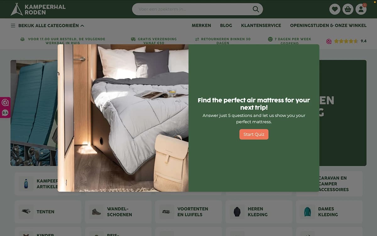 Shoppers get lost in long category pages