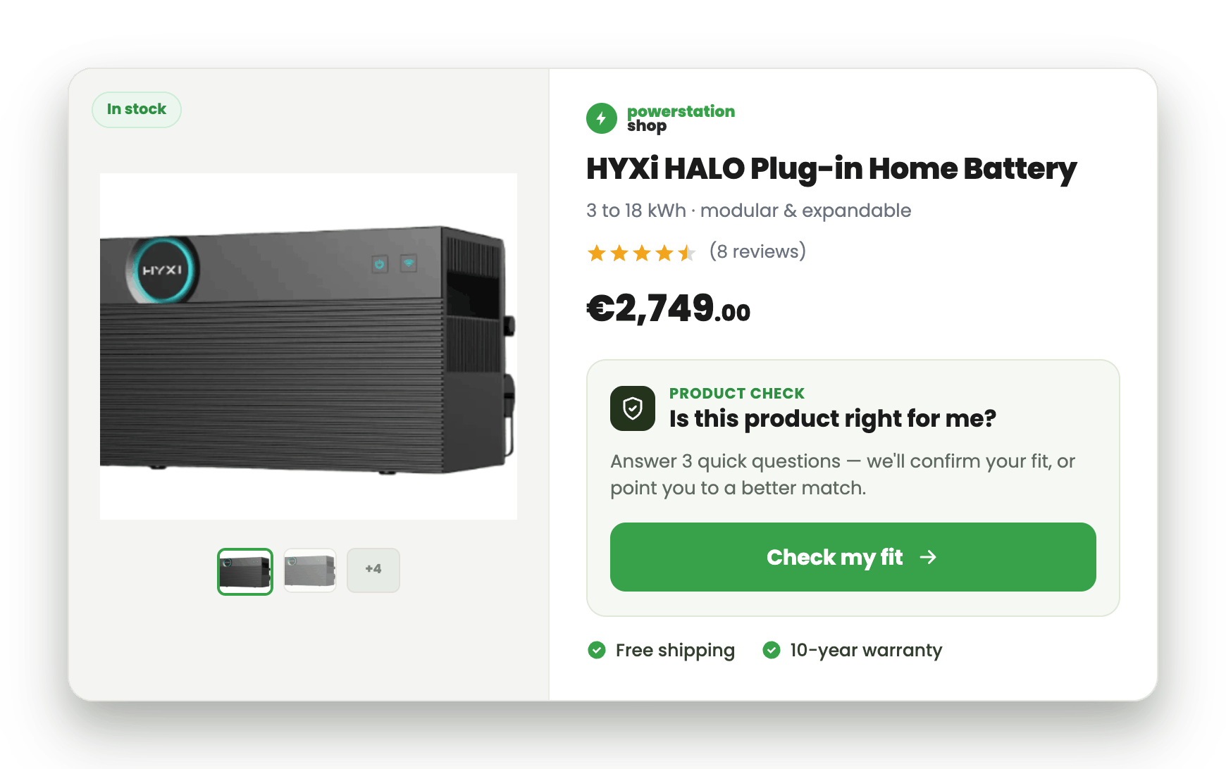 Product check mini-quiz