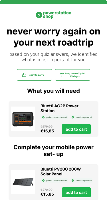 Show them why it's the right fit