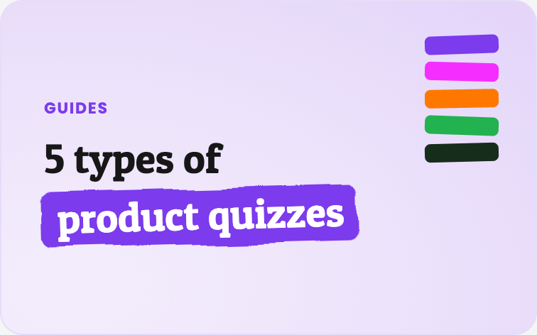 Types of product quizzes and product finders that convert