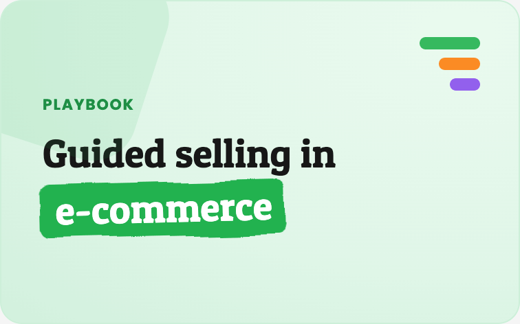 Guided selling in ecommerce example