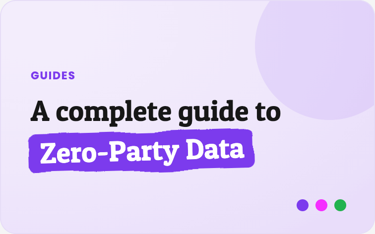 Zero-party data collection through product quizzes