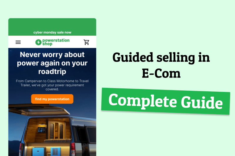 Nike guided selling shoe finder example