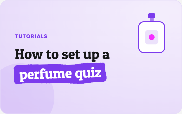 Scent profile quiz funnel for fragrance eCommerce
