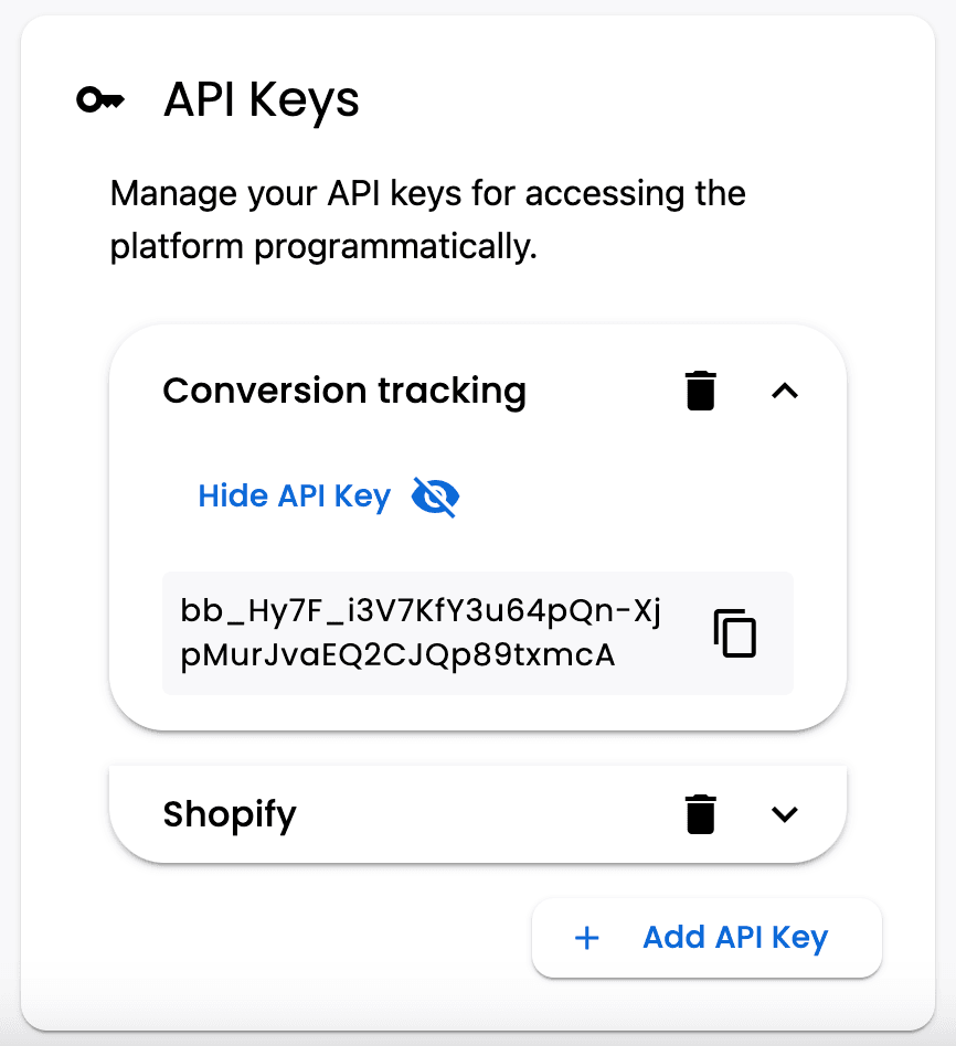 api key 2