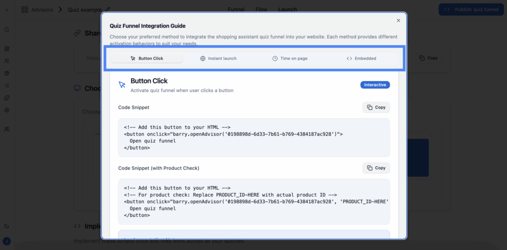 implementation-options