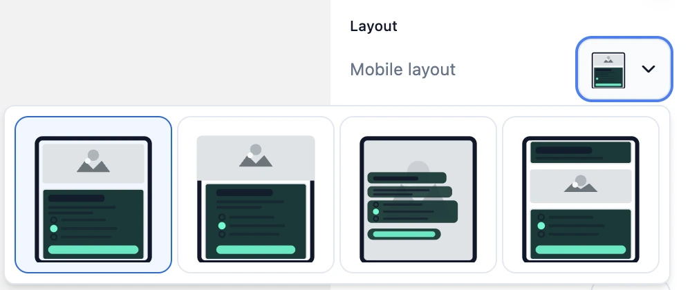 mobile-layout-settings