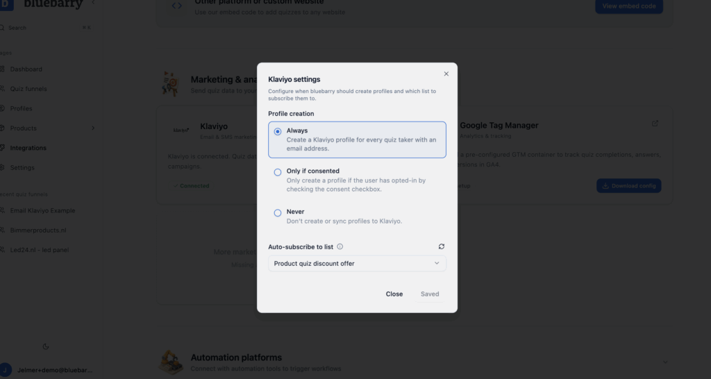 klaviyo-settings-bluebarry-dialog